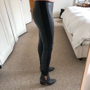 JCrew GiGi Faux Leather Pants - Size 4